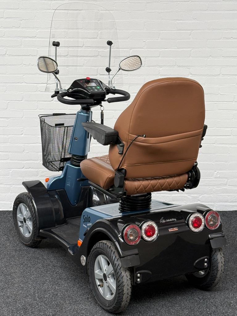 Scootmobiel - Life & Mobility Solo Blue Diamond, Life and Mobility, -, -, Ophalen of Verzenden
