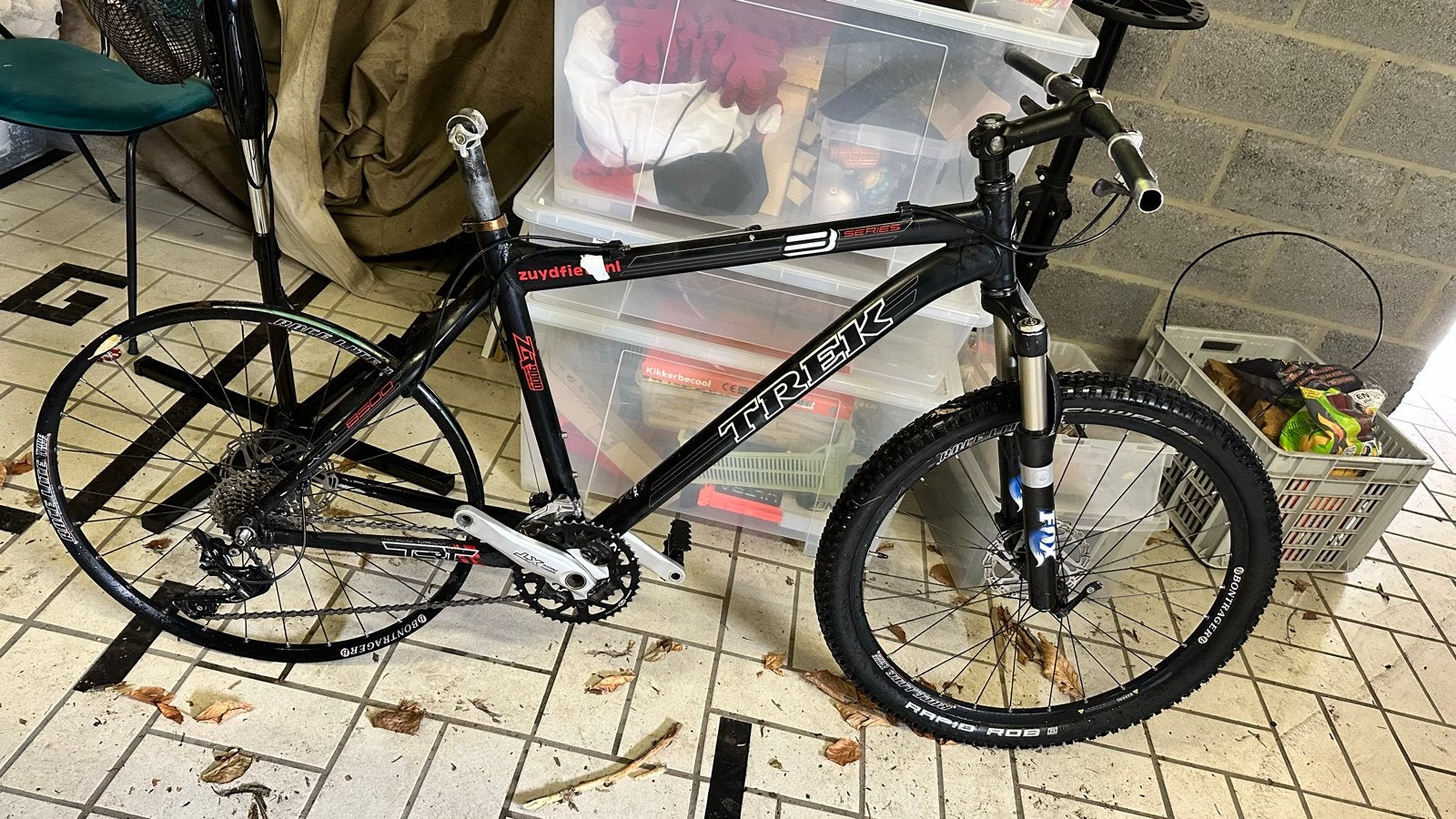 Trek Deore 8 Carbon MTB met vaste vering, Fietsen en Brommers, Overige merken, Minder dan 10 versnellingen, Gebruikt, Vering