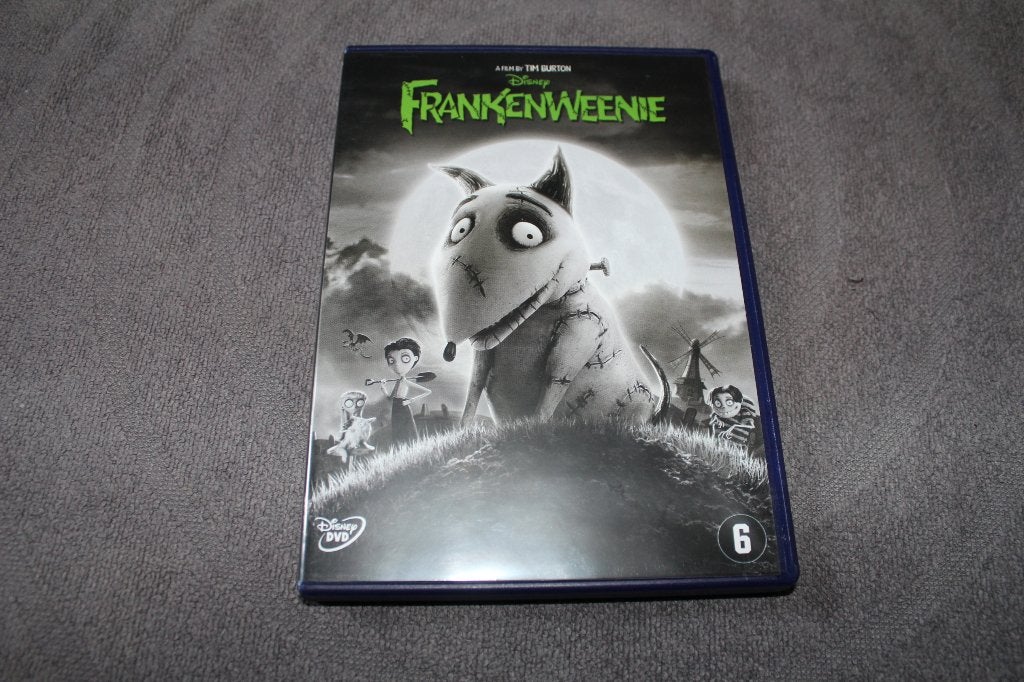 DVD Frankenweenie, Animatie, Amerikaans, Nederlands, Ophalen of Verzenden