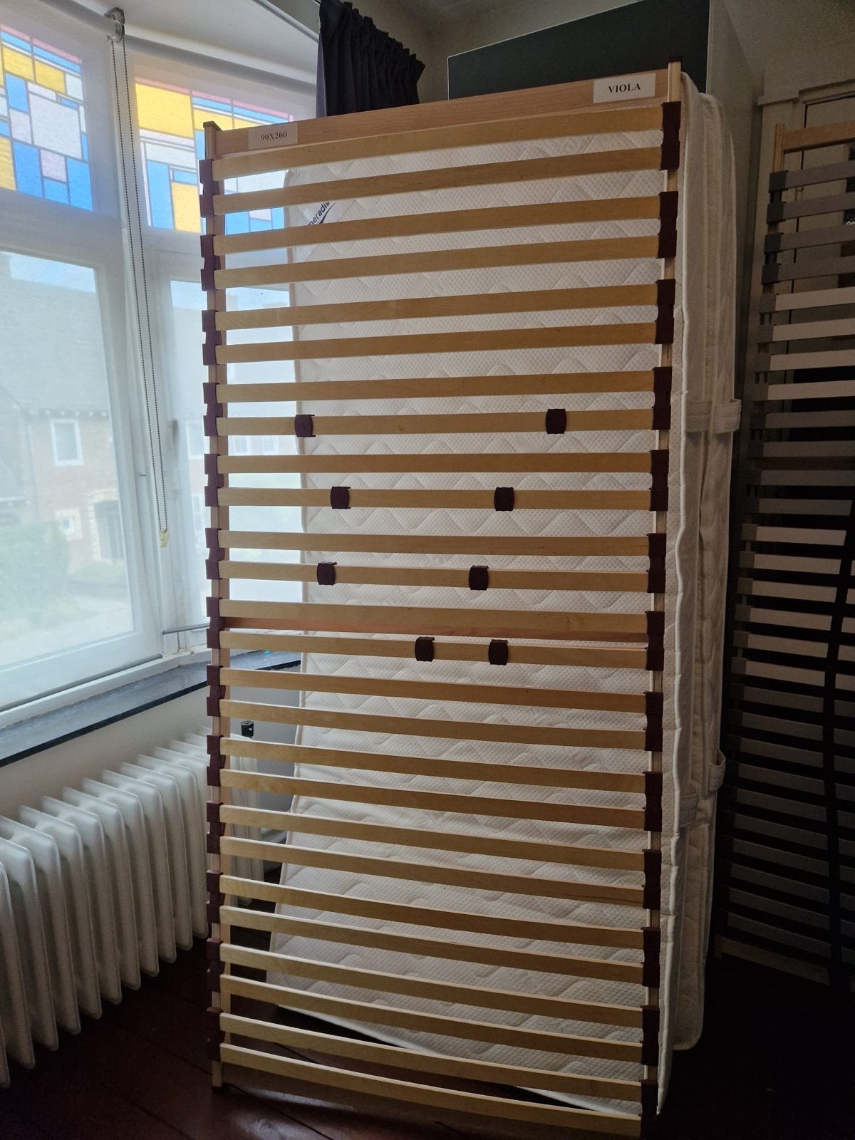 Lattenbodem Viola 90x200 cm - Zo goed als nieuw, Ophalen, 90 cm, Eenpersoons, Zo goed als nieuw