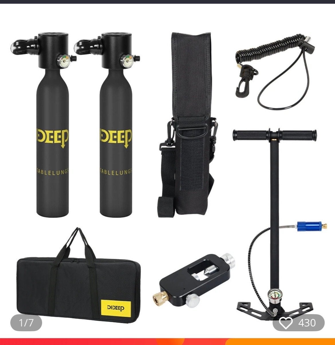 Scuba Tank Systeem gezocht, Watersport en Boten, Ophalen, Zo goed als nieuw, Duikfles