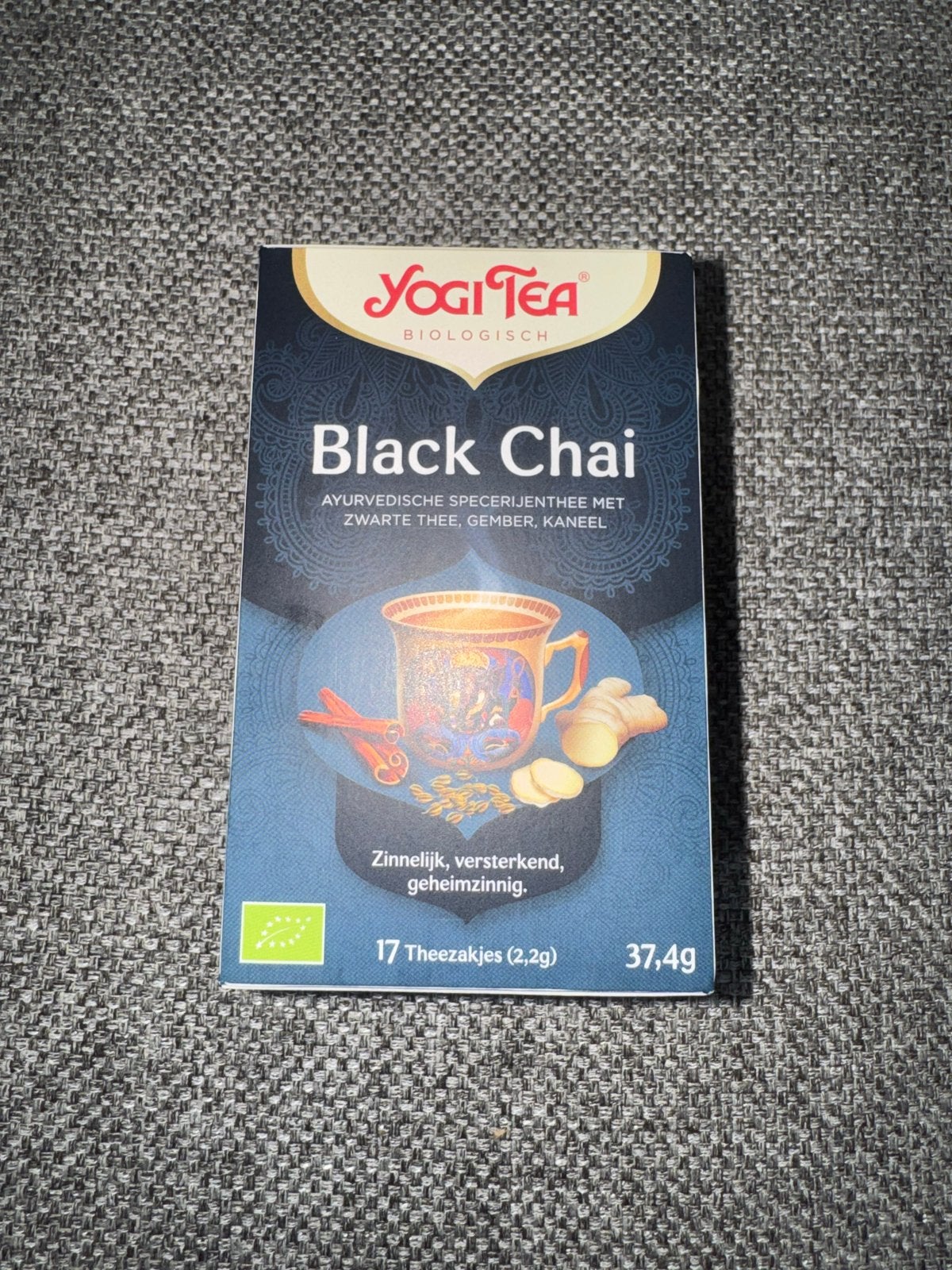 Yogi Tea Biologisch Black Chai - gloednieuw!, Ophalen of Verzenden