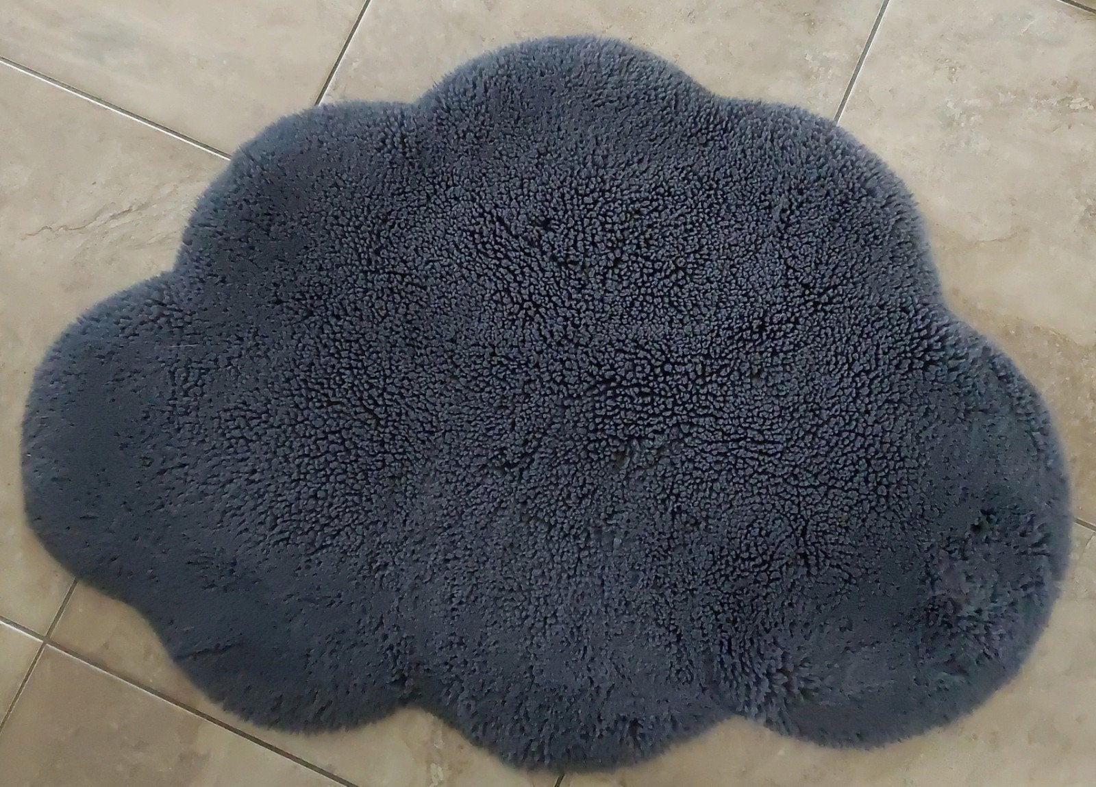 Vloerkleed in de vorm van een wolk - 90x60cm, Ophalen of Verzenden, Zo goed als nieuw, Overige typen
