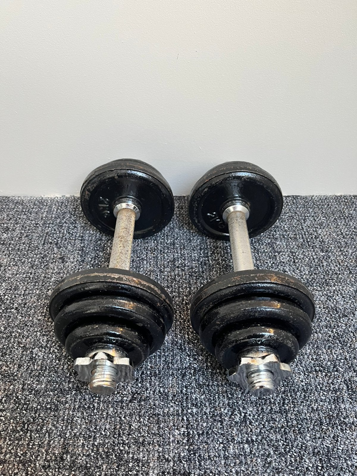 Dumbells gietijzer., Ophalen, Gebruikt, Dumbbell