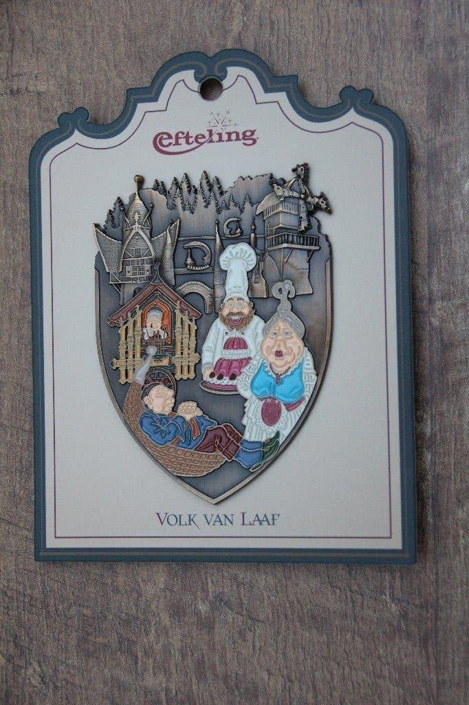 efteling pin  volk van laaf jumbo pin, Ophalen of Verzenden, Zo goed als nieuw, Button of Speldje