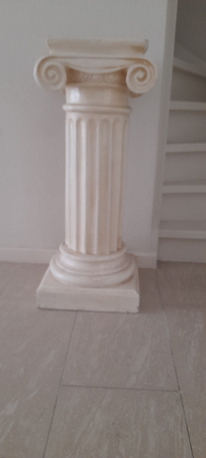 Decoratieve zuil in klassieke stijl, Huis en Inrichting, Ophalen, Gebruikt