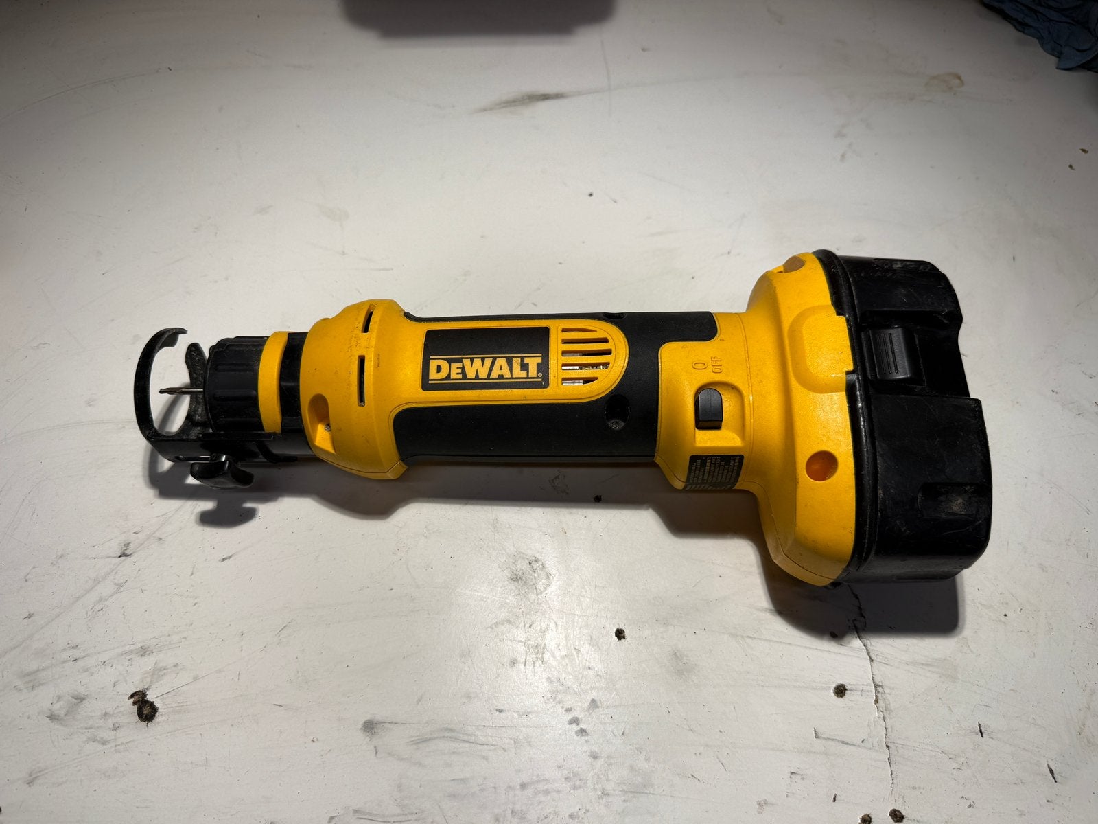 Dewalt DC550 accu gipsfrees 18V, Verzenden, 70 mm of meer, Overige typen, Zo goed als nieuw