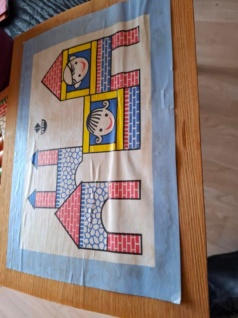 Building Blocks originele box 1955-1965.Merk Vero., Verzamelen, Ophalen of Verzenden