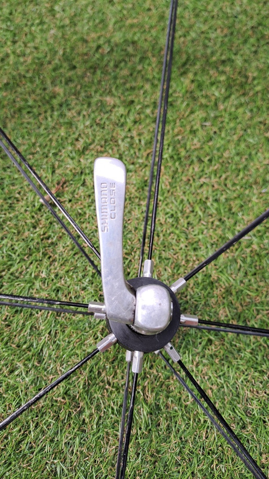 Voorwiel Racefiets shimano, Fietsen en Brommers, Fietsonderdelen, Ophalen, Racefiets