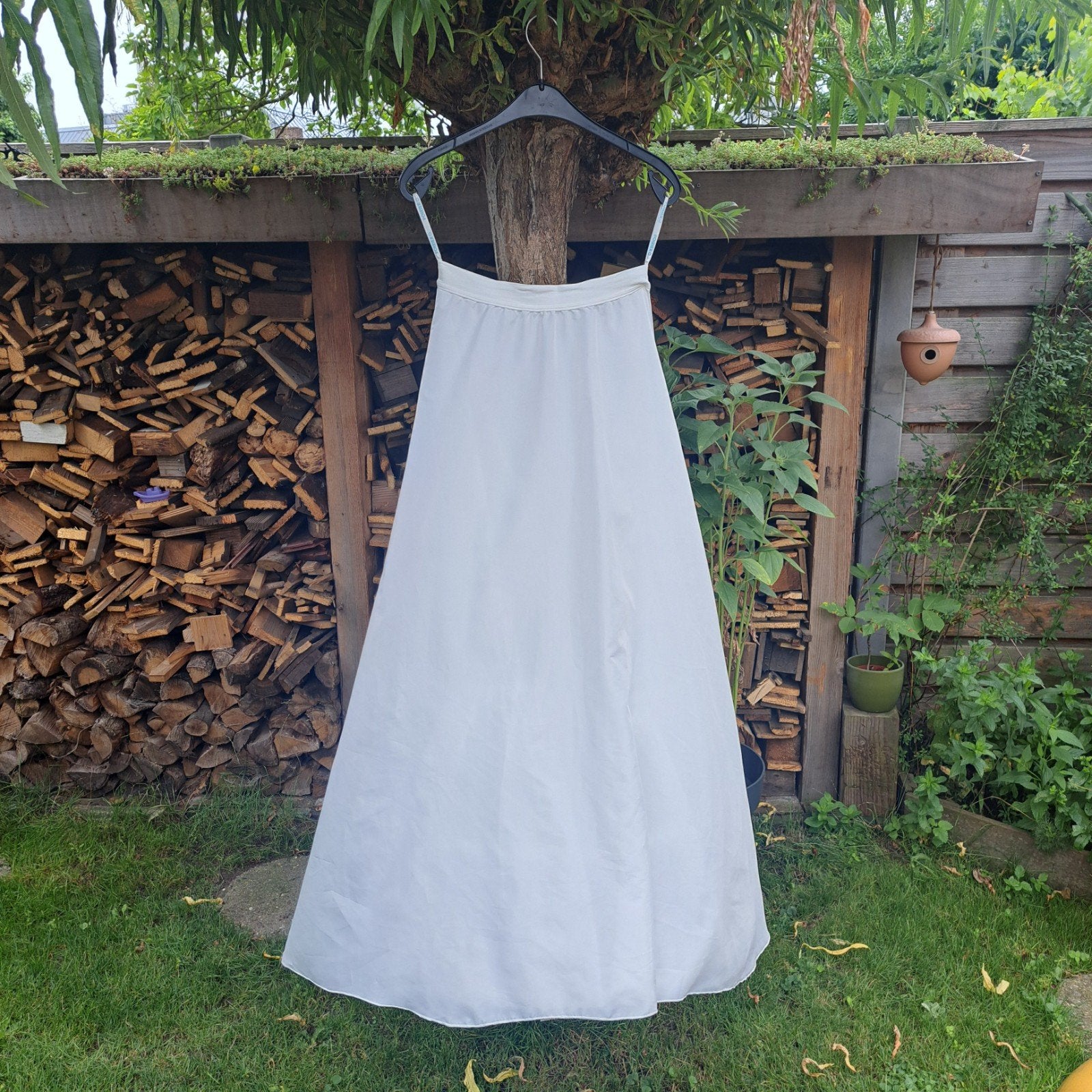 Witte subtiele onderrok met hoepel voor trouwjurk - Maat M, Wit, Ophalen of Verzenden, Accessoires, Onbekend