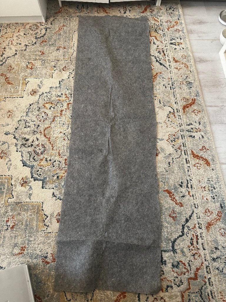Ondertapijt voor Vloerkleed/runner met antislipstrip, Ophalen, Zo goed als nieuw, Grijs, Tapijt