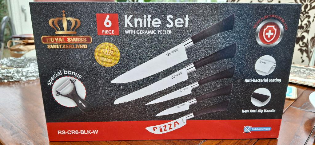 Messenset, keramisch., Ophalen, Nieuw, Overige materialen