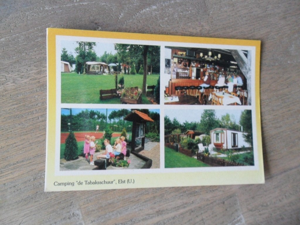 Elst, camping de Tabaksschuur/interieur, Verzenden, 1980 tot heden, Gelopen, Gelderland