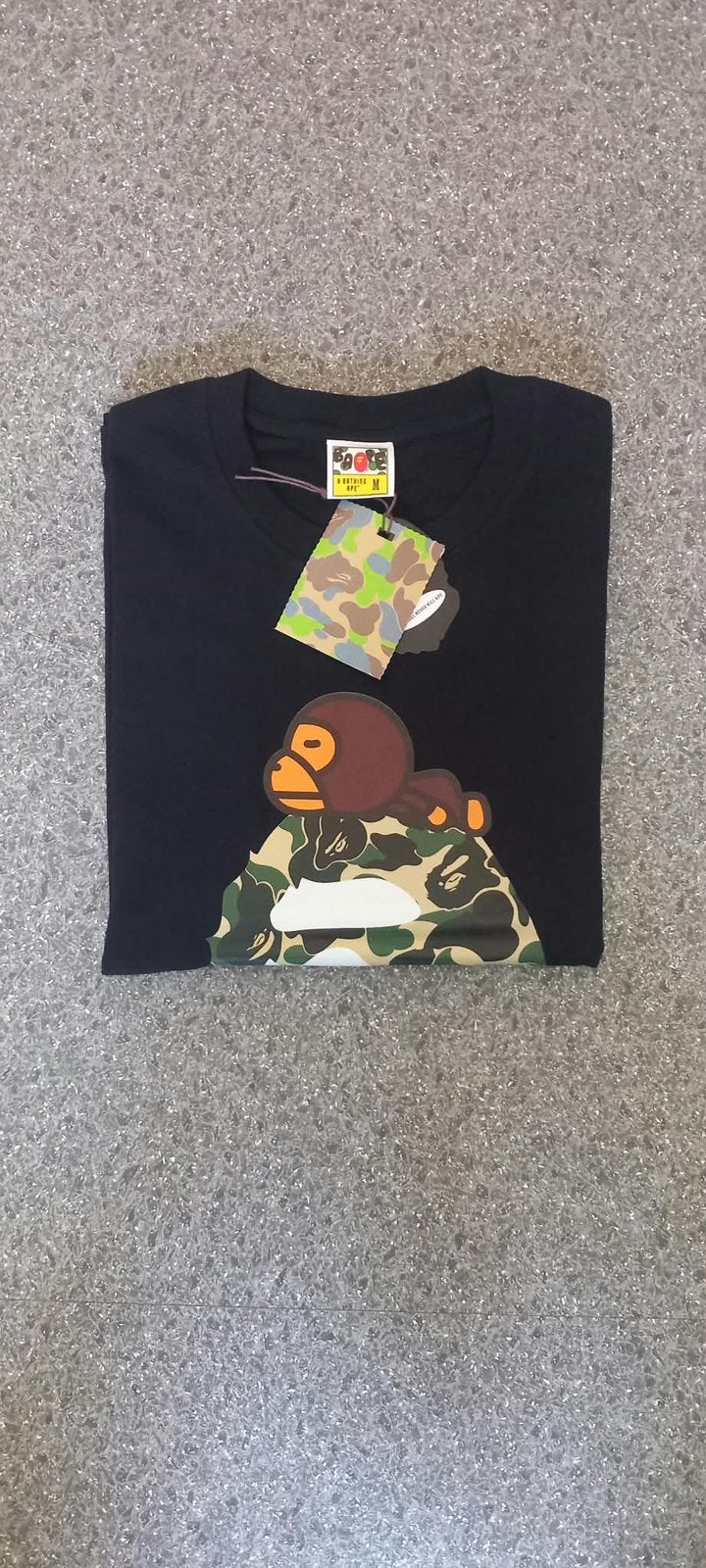 bathing ape t-shirt (BAPE), Verzenden, Zo goed als nieuw, Maat 48/50 (M), Groen