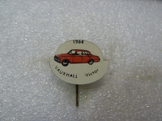 Vintage Vauxhall Victor 1964 Speldje, Ophalen of Verzenden, Gebruikt, Transport, Speldje of Pin