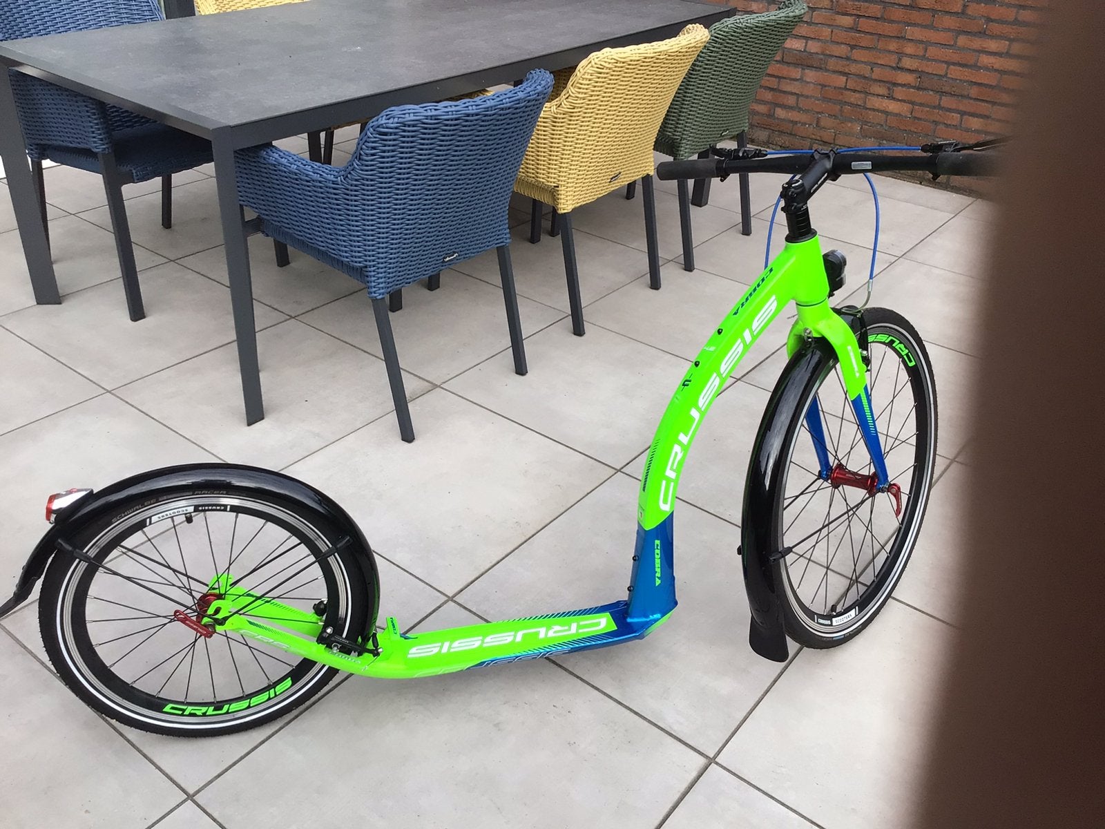 Crussis Cobra 4.2 Sportstep – Aluminium & Lichtgewicht, Fietsen en Brommers, Ophalen, Zo goed als nieuw, Gewone step