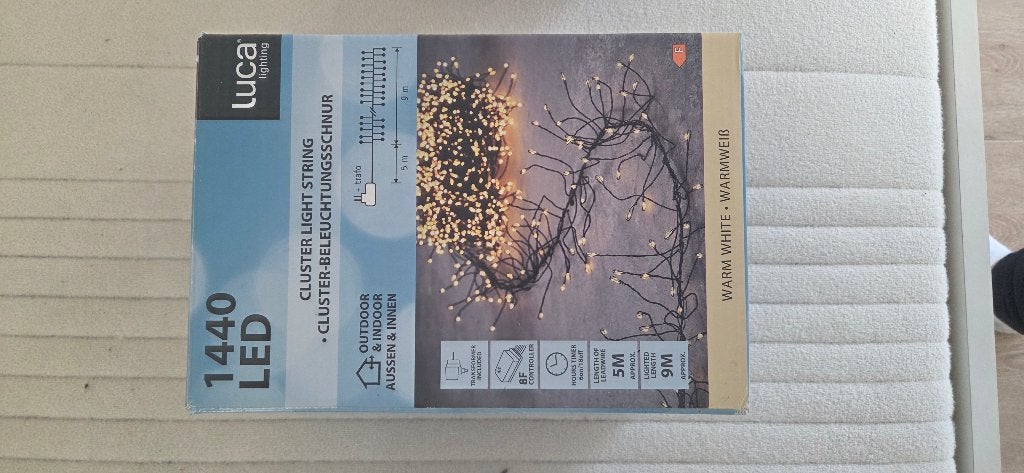 Kerstverlichting, Ophalen, Zo goed als nieuw