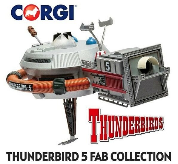 CORGI THUNDERBIRDS F.A.B. COLLECTION THUNDERBIRD 5 | 15.1 CM, Verzenden, Nieuw, Overige typen, Overige merken