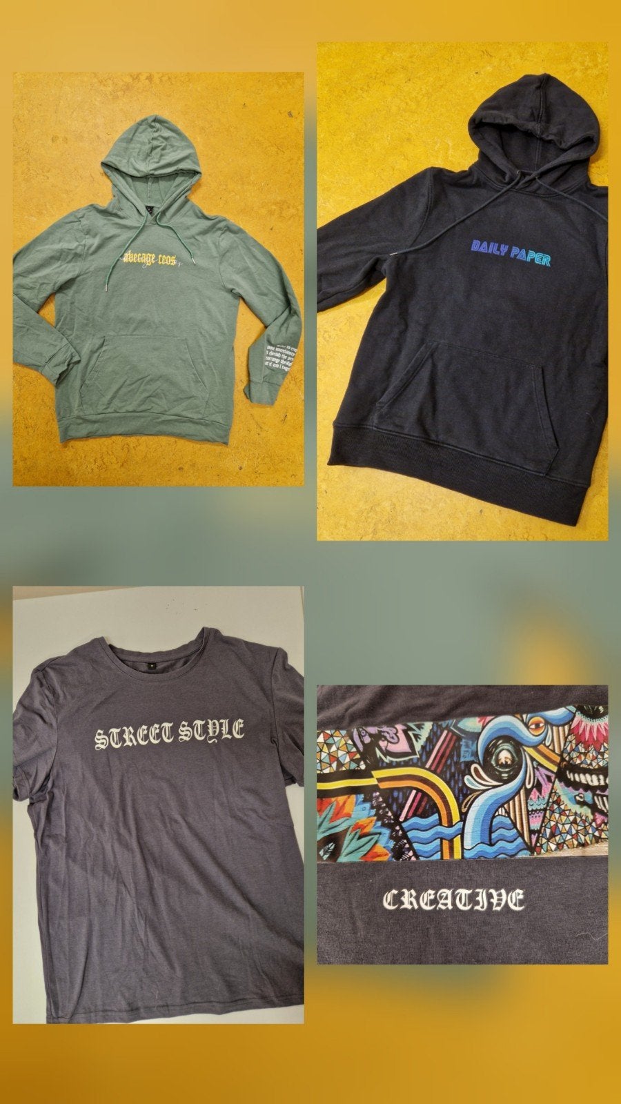 Mooie set Heren Merk kleding maat M ( DAILY PAPER ), Blauw, Ophalen of Verzenden, Zo goed als nieuw, Daily Paper