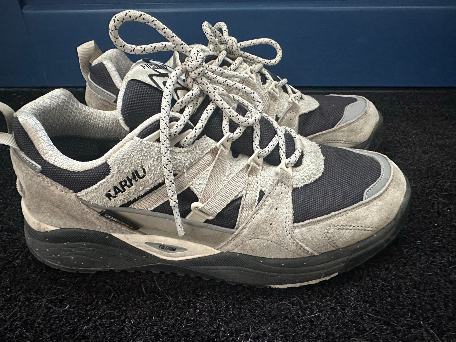 Karhu Fusion XC WP Sneakers - Maat 41.5, Ophalen of Verzenden, Gedragen, Grijs, Sneakers of Gympen