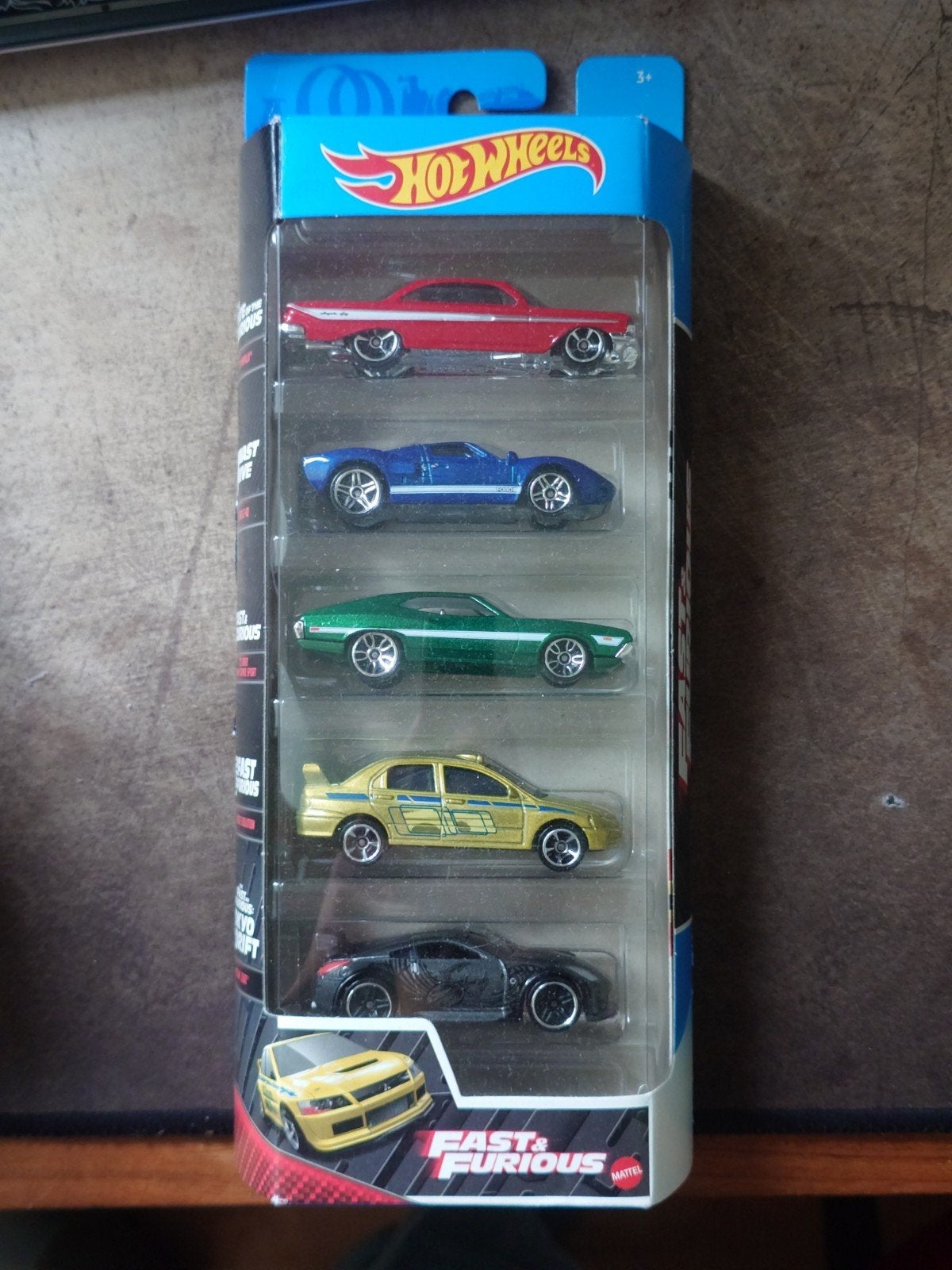 Hot Wheels Fast & Furious 5-pack, Ophalen of Verzenden, Nieuw, Overige typen