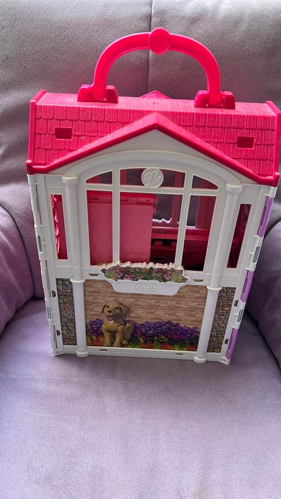Barbie meeneem huis, Ophalen of Verzenden, Zo goed als nieuw, Poppenhuis