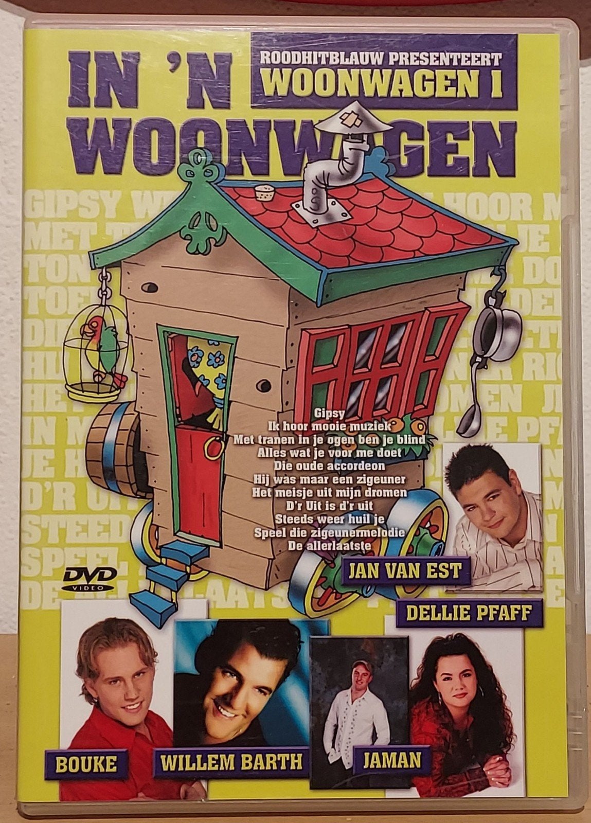 In N Woonwagen dvd, Alle leeftijden, Ophalen, Gebruikt