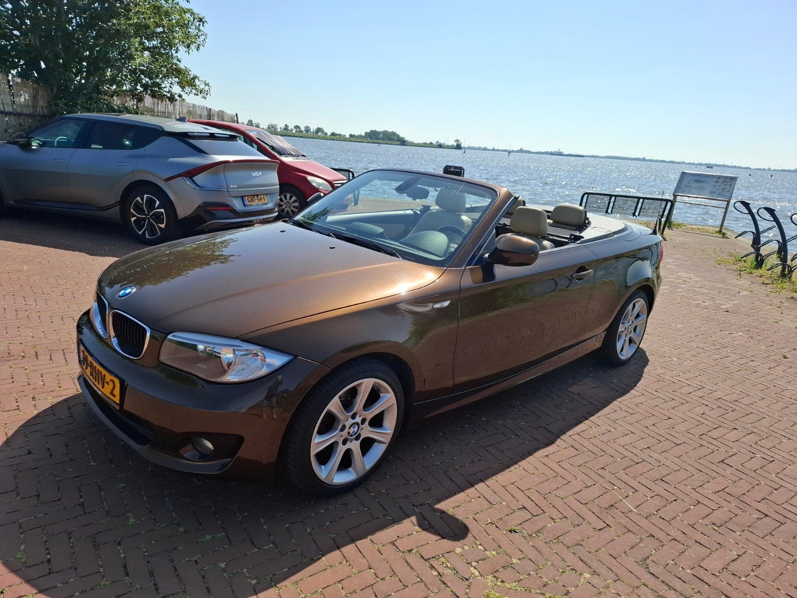 BMW 1-Serie 2.0 118I Cabrio 2011 97.000 km (NAP), 1-Serie, Euro 5, 1995 cc, Beige