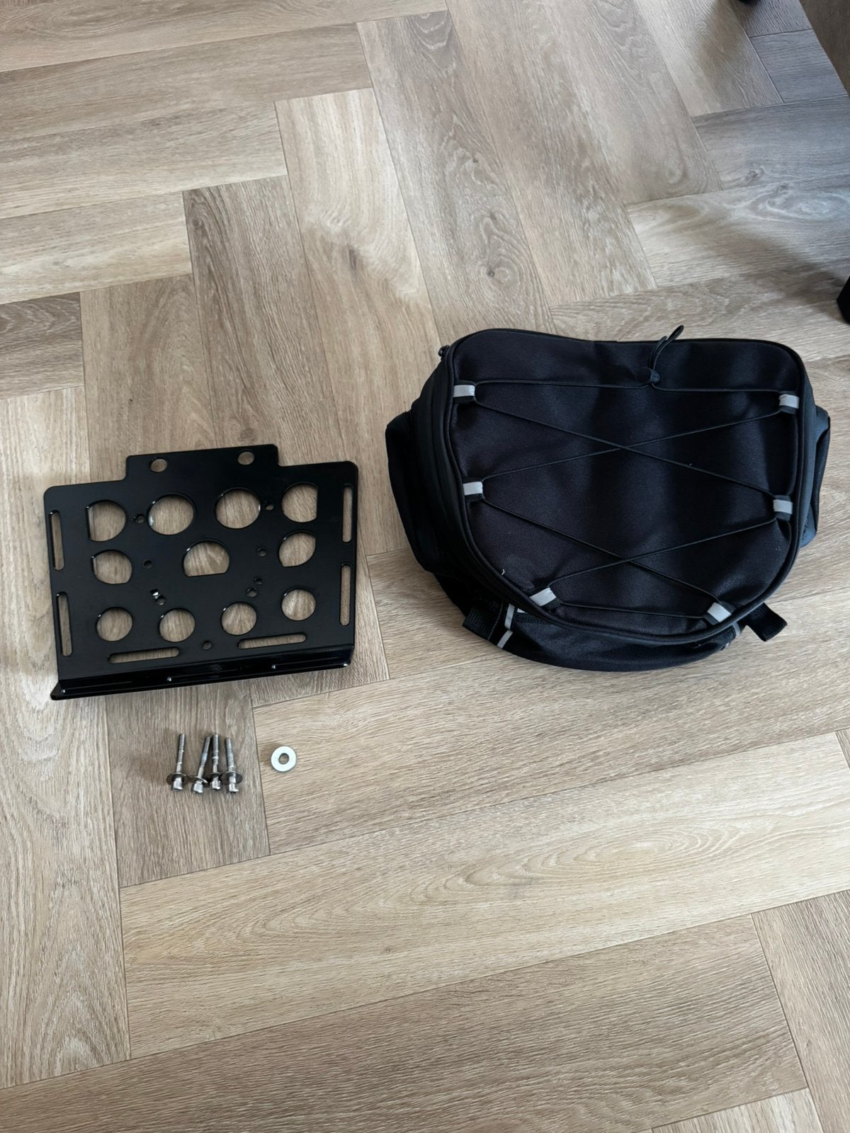 BMW R nine T achtertas compleet, Ophalen