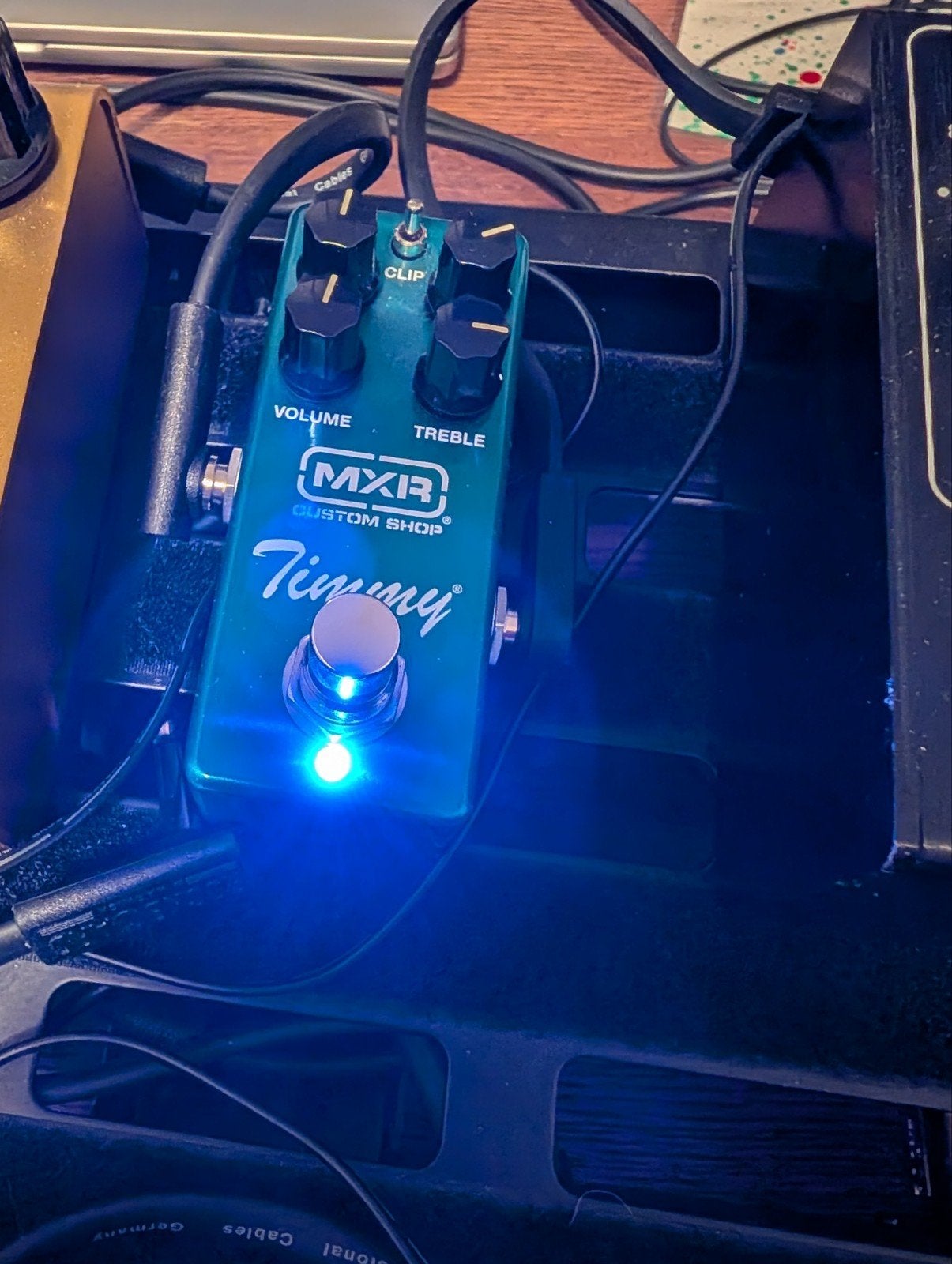 MXR Custom Shop Timmy Overdrive Pedaal, Muziek en Instrumenten, Ophalen of Verzenden, Zo goed als nieuw, Distortion, Overdrive of Fuzz