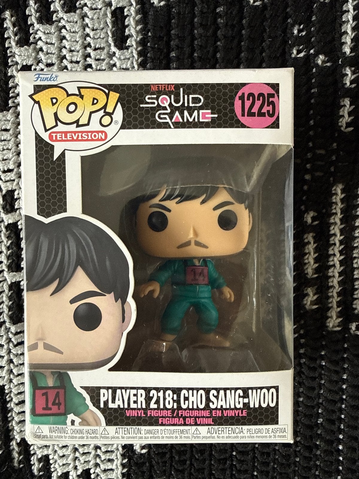 Funko Pop! Television: Squid Game - Player 218: Cho Sang-Woo, Ophalen of Verzenden, Nieuw