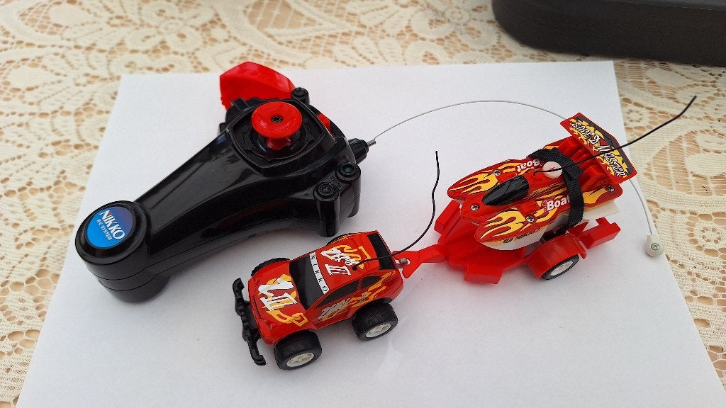 Nikko RC iCruiser - Rc Boot en auto met trailer, Verzenden, Overige typen, Zo goed als nieuw, Onderdeel