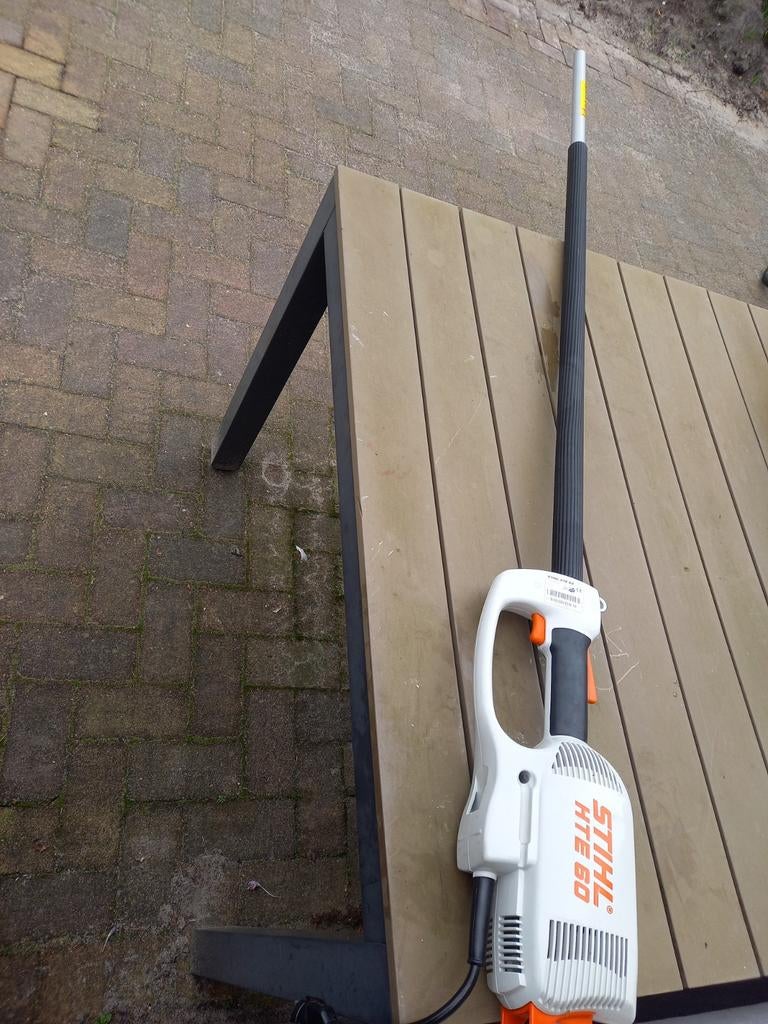 Stihl HTE 60 elektrische stokzaag - Zo goed als nieuw, Ophalen of Verzenden, Zo goed als nieuw, Elektrisch, Stihl