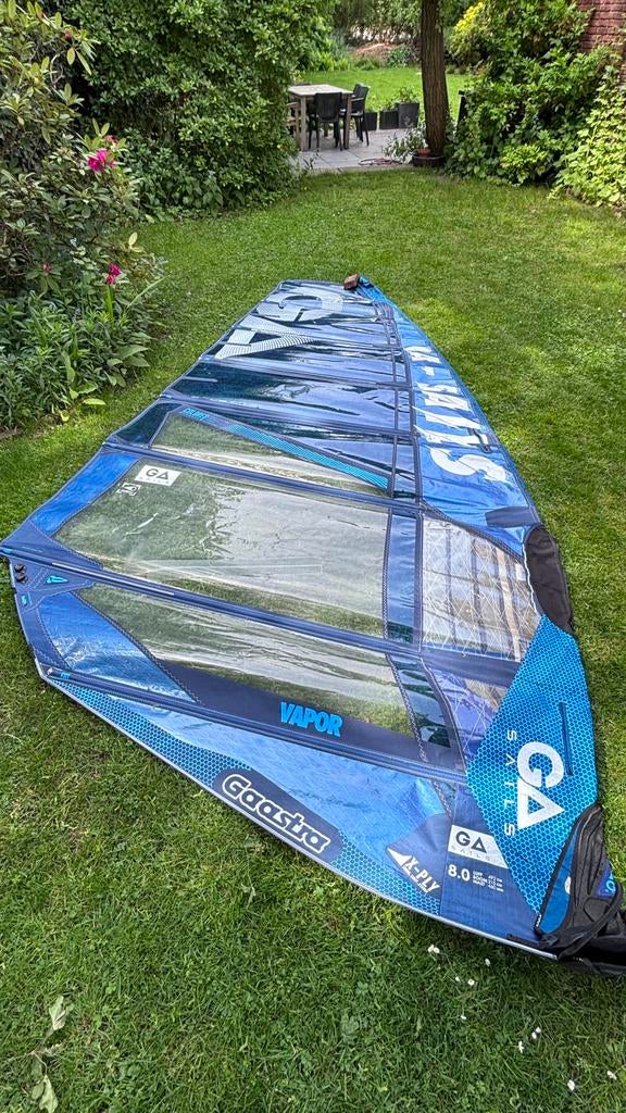 Gaastra Vapor 8.0, Watersport en Boten, Windsurfen, Ophalen, Gebruikt, Gaastra, 8 m² of meer
