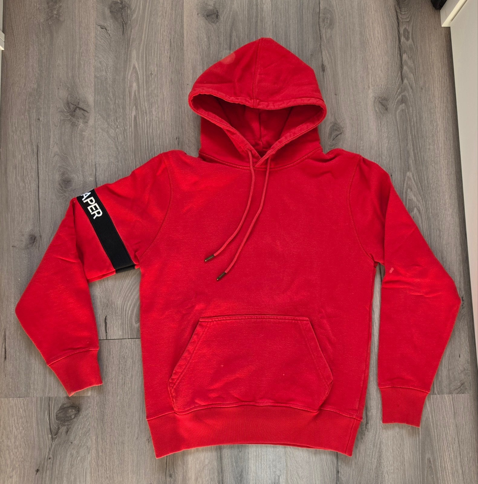 Rode Daily Paper hoodie - Maat XS, Daily Paper, Ophalen of Verzenden, Maat 34 (XS) of kleiner, Gedragen