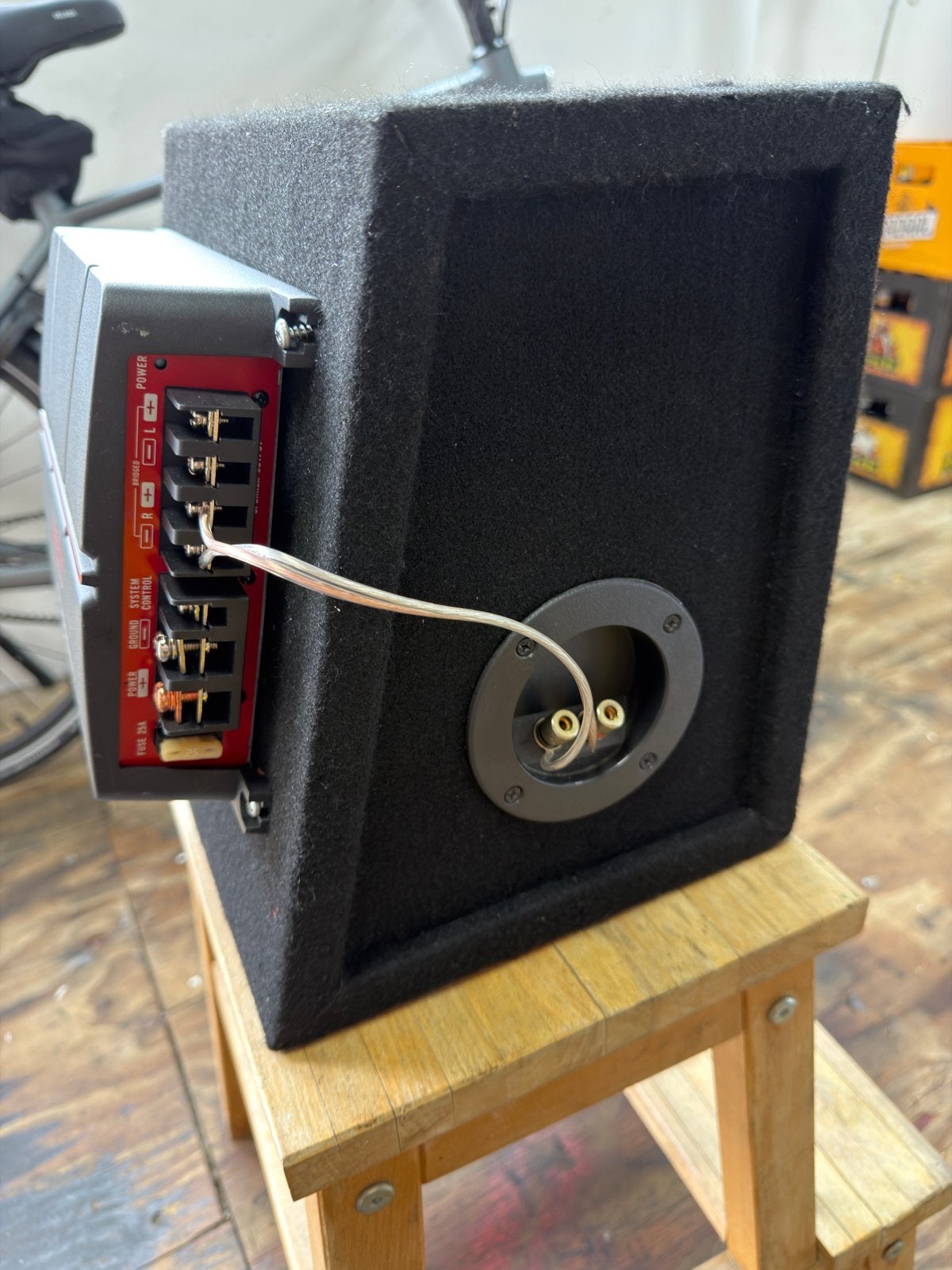 Sony Xplod Subwoofer met Pioneer Versterker - Krachtige Bas!, Auto diversen, Ophalen, Gebruikt
