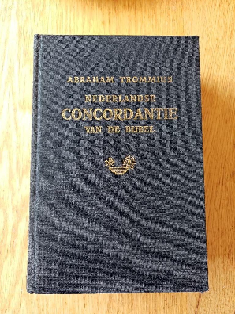 Abraham Trommius, Nederlandse concordantie van de Bijbel, Boeken, Ophalen of Verzenden, Gelezen