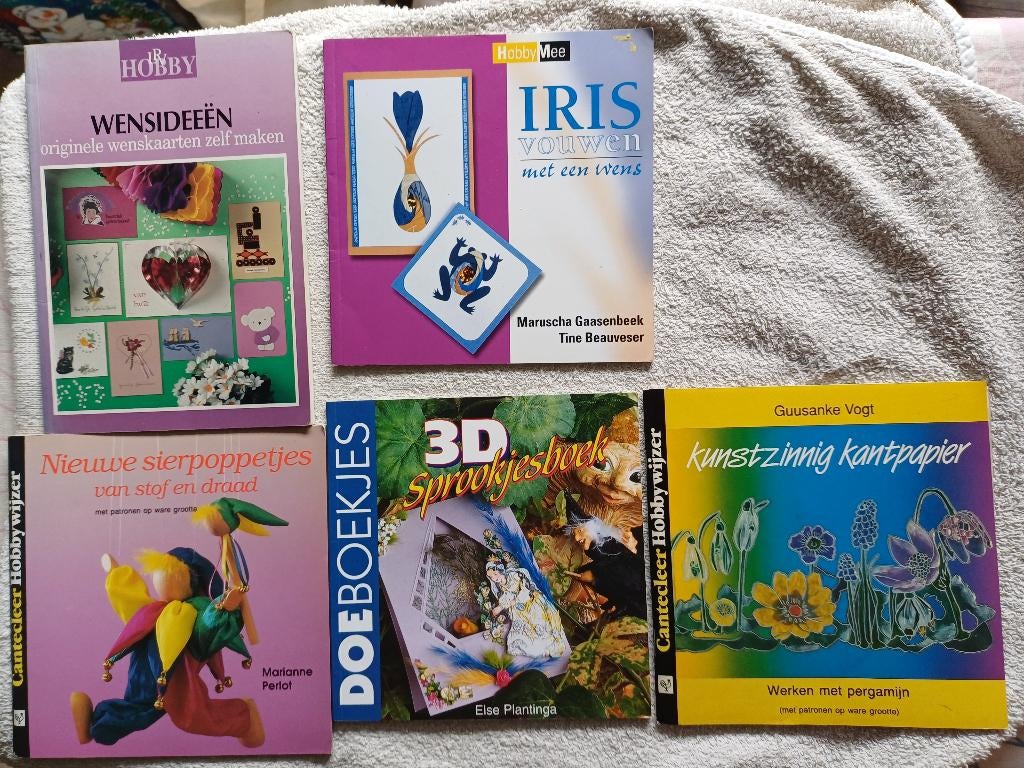 Vijf nieuwe hobby boekjes, Ophalen of Verzenden, Nieuw, Overige onderwerpen, Diverse auteurs