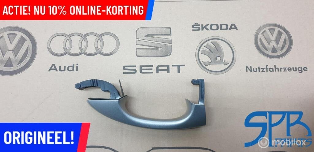 GOLF 7 VII LB7W LINKS Deurgreep Linksvoor Linksachter GREEP, Volkswagen, Nieuw, Ophalen of Verzenden