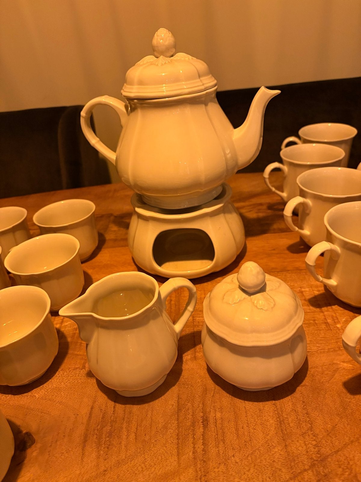 Villeroy & Boch Manoir thee- en koffieservies, Klassiek, Villeroy & Boch, Ophalen of Verzenden, Zo goed als nieuw