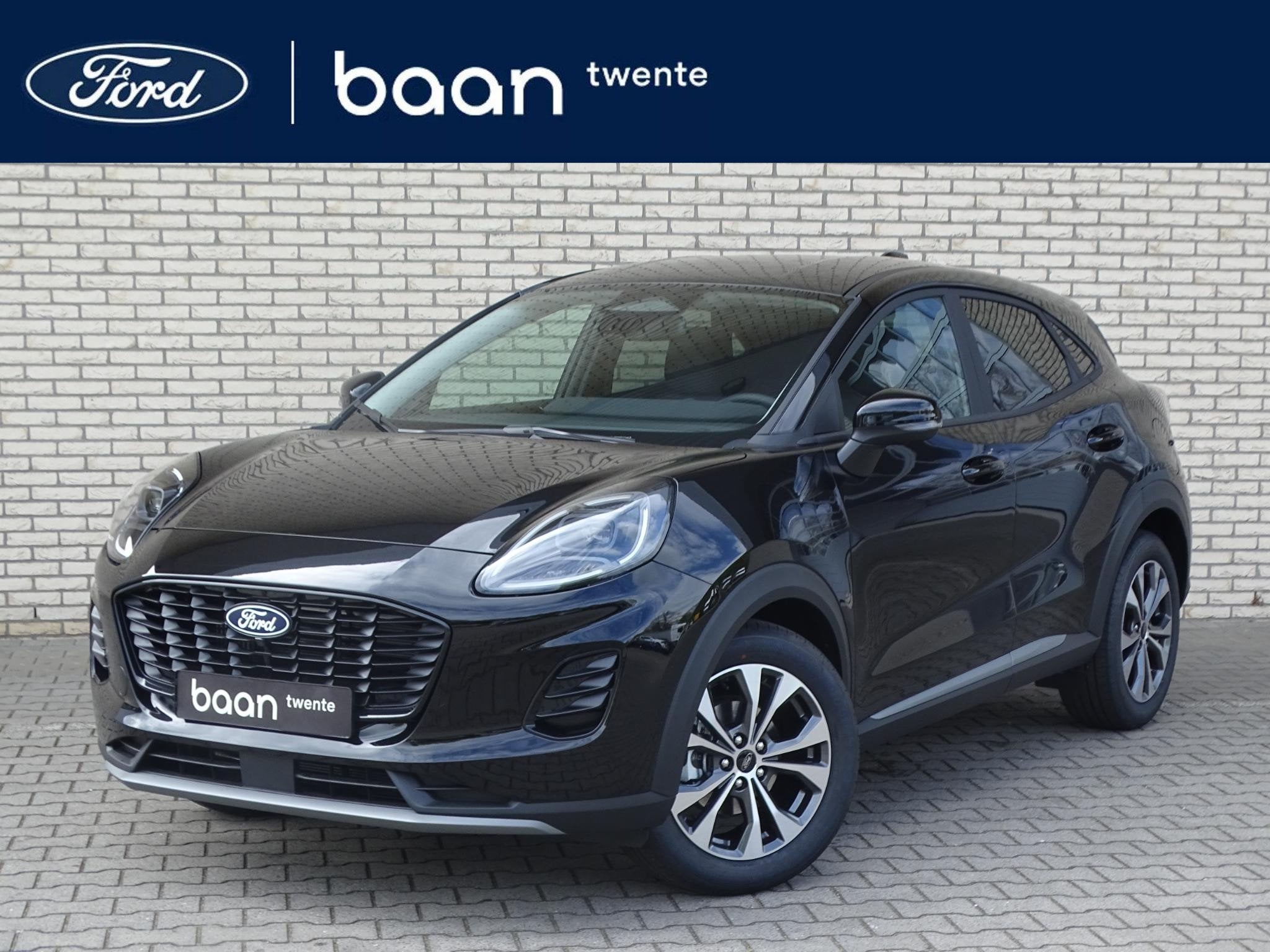 Ford Puma 1.0 EcoBoost Hybrid Titanium | Comfort Pack | Wint, Voorwielaandrijving, Stof, Puma, Zwart