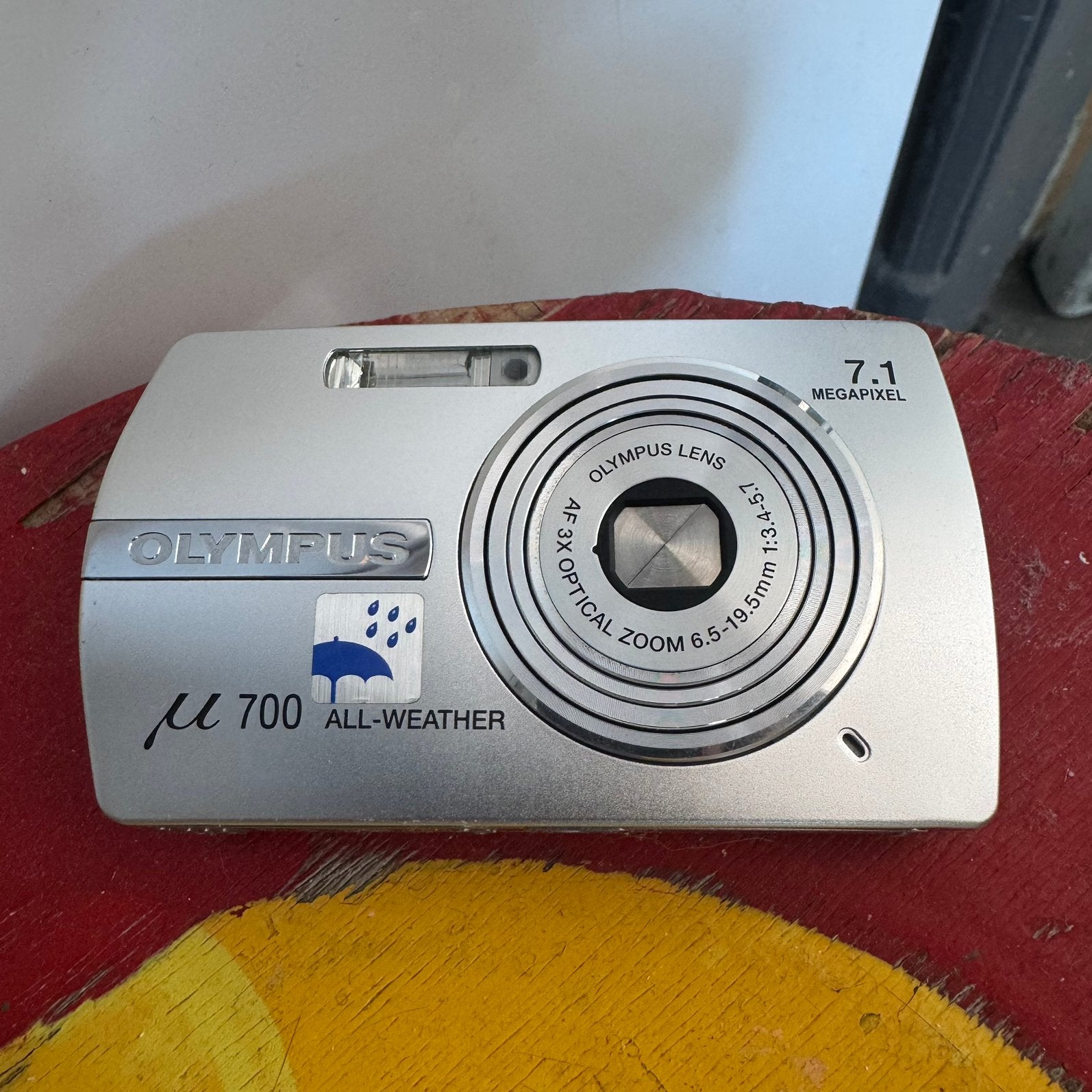 Olympus mju 700 All Weather Camera, Audio, Tv en Foto, Fotocamera's Digitaal, Ophalen of Verzenden, Gebruikt, 7 Megapixel, Olympus