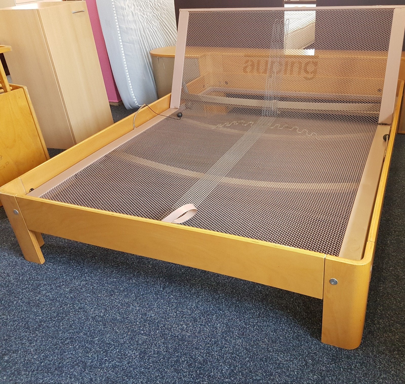 AUPING AURONDE 140-200 MET HANDVERSTELBAAR AUPING BODEM, Gebruikt, Verzenden, ., Akbedden