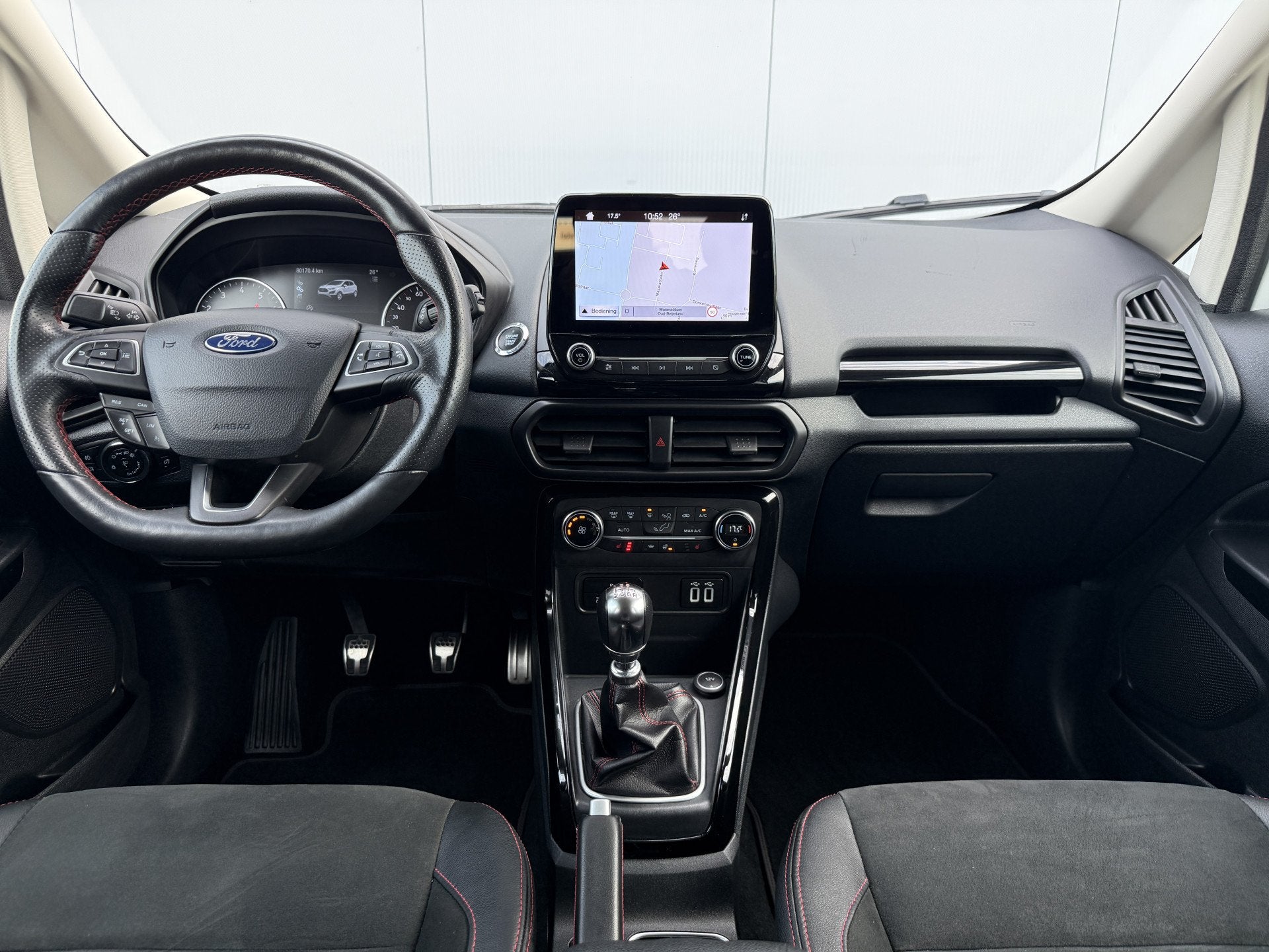 Ford EcoSport 1.0 EcoBoost ST-Line Carplay/Trekhaak/Camera., Voorwielaandrijving, Euro 6, Ecosport, Wit