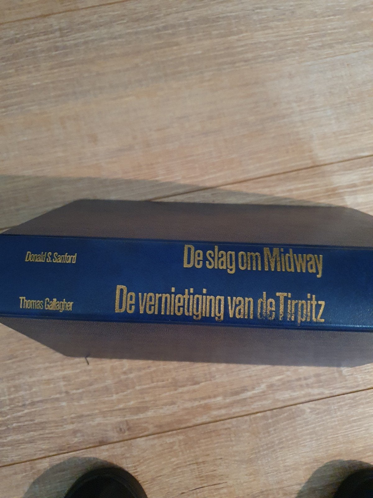 De slag om Midway / De vernietiging van de Tirpitz, Marine, Ophalen of Verzenden, Donald S. Sanford / Thomas Gallagher, Tweede Wereldoorlog