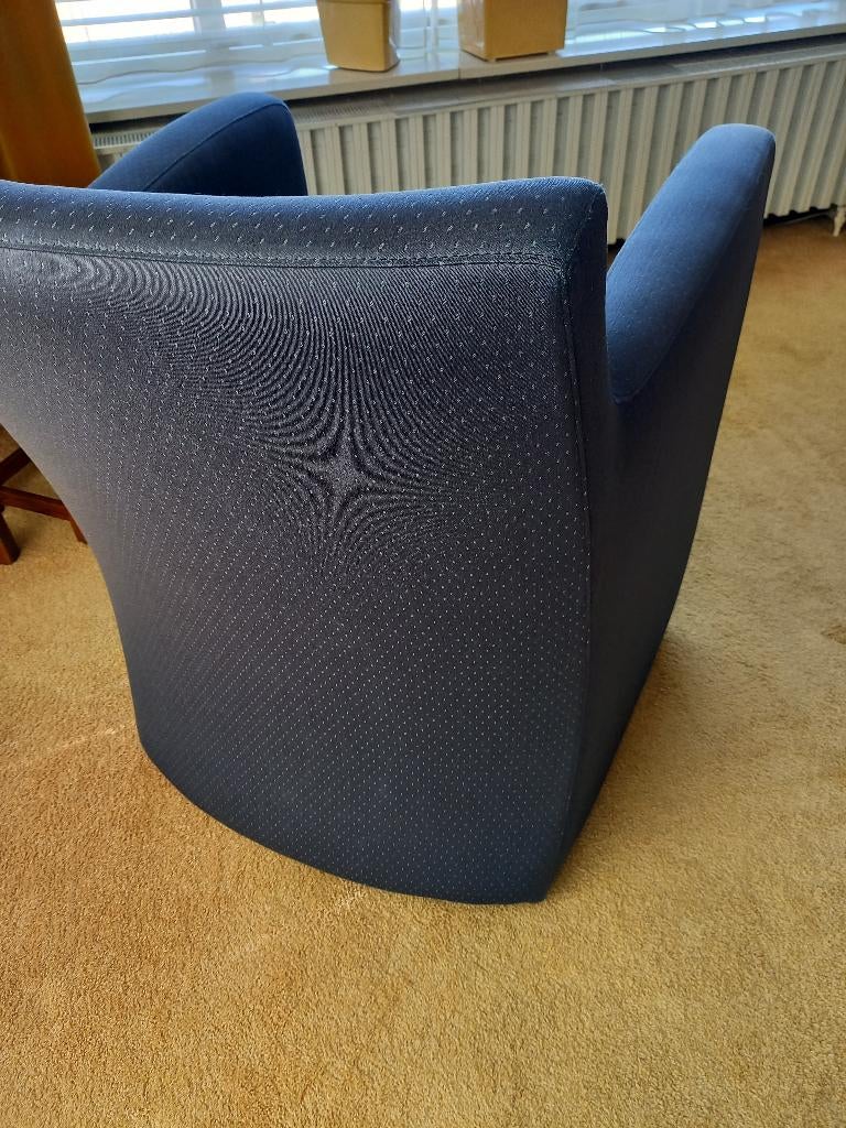 twee Leolux stoelen (fauteuils) model Fabio, Ophalen, Modern design, Gebruikt, 75 tot 100 cm