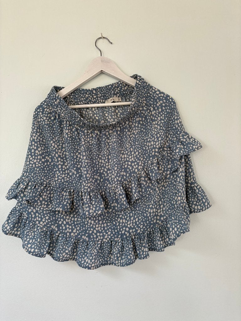 Rok Blauw/wit Maat 38 Pigalle Only, Kleding | Dames, Rokken, Maat 38/40 (M), Blauw, Pigalle, Ophalen of Verzenden