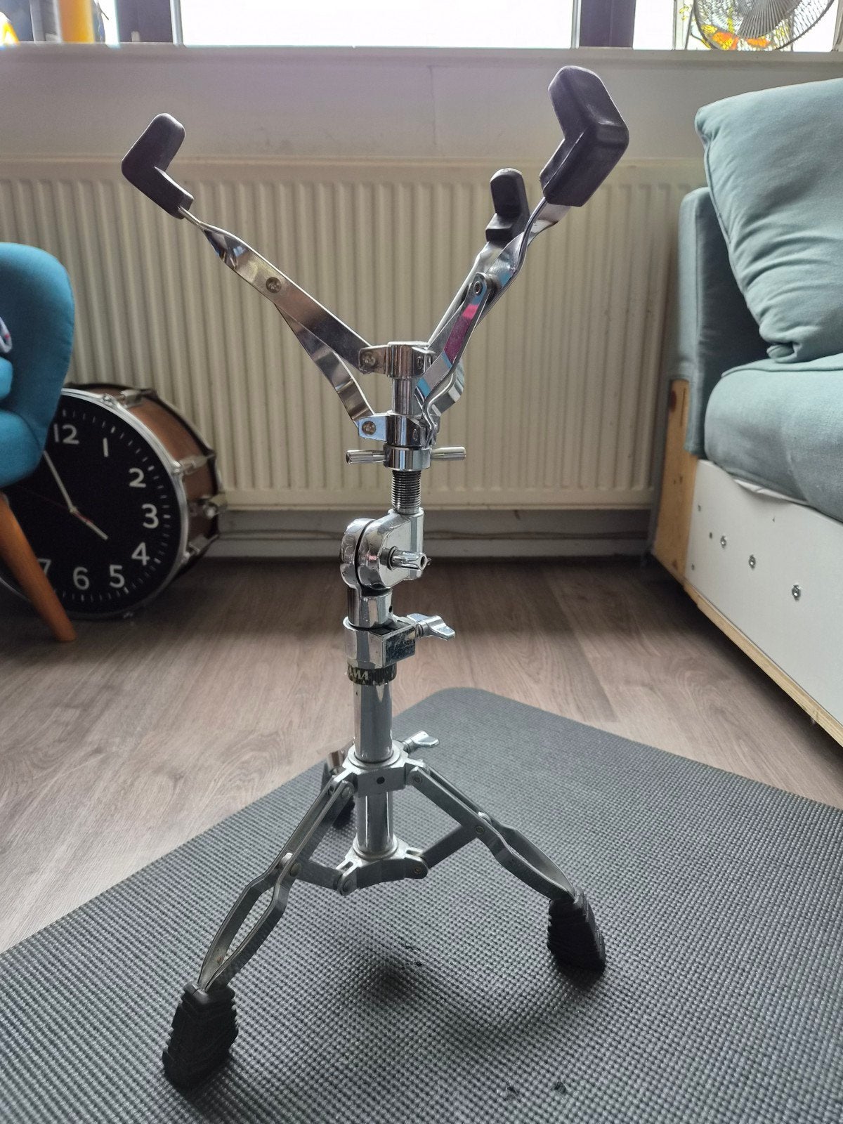 Tama snaredrum statief dubbelbenig, Ophalen of Verzenden, Gebruikt, Tama