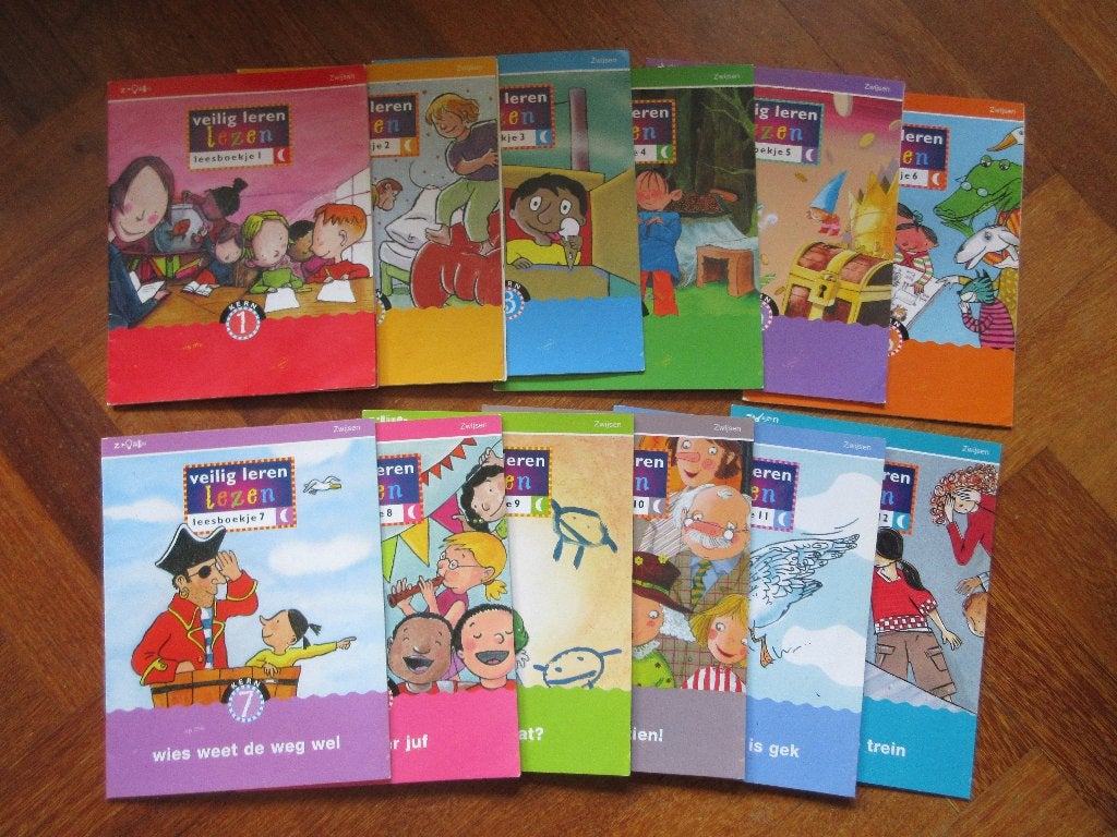 12 x Veilig Leren Lezen MAAN groep 3 ( Avi start - M3- E3, Ophalen of Verzenden, Gelezen, Fictie algemeen