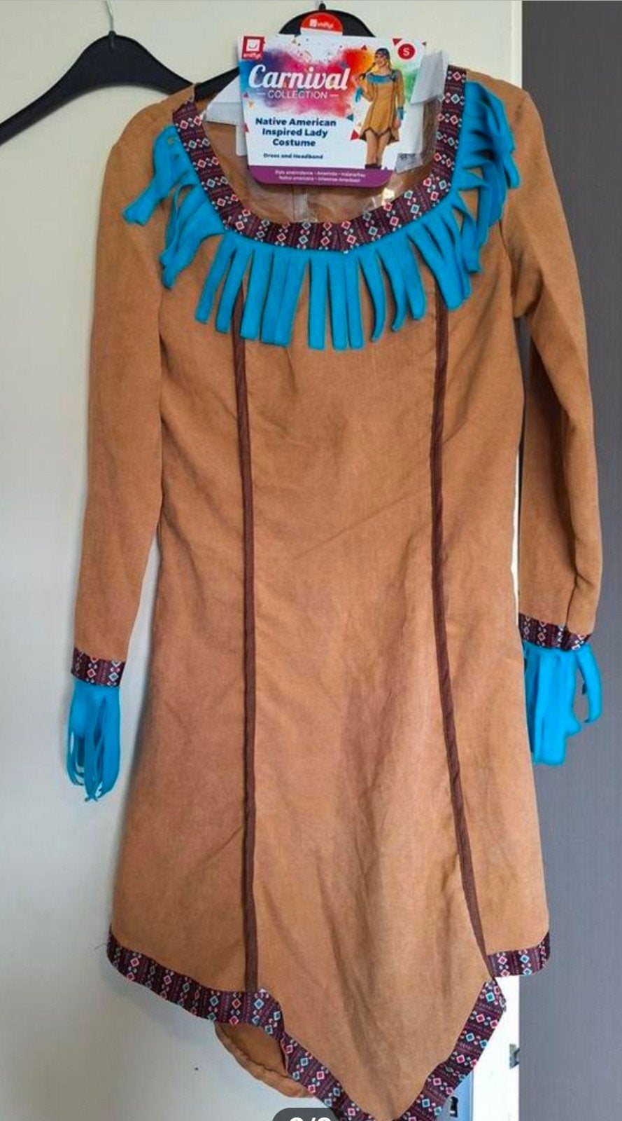 Native American Inspired Lady Kostuum - Carnaval/Verkleed, Ophalen of Verzenden, Nieuw, Pak of Jurk